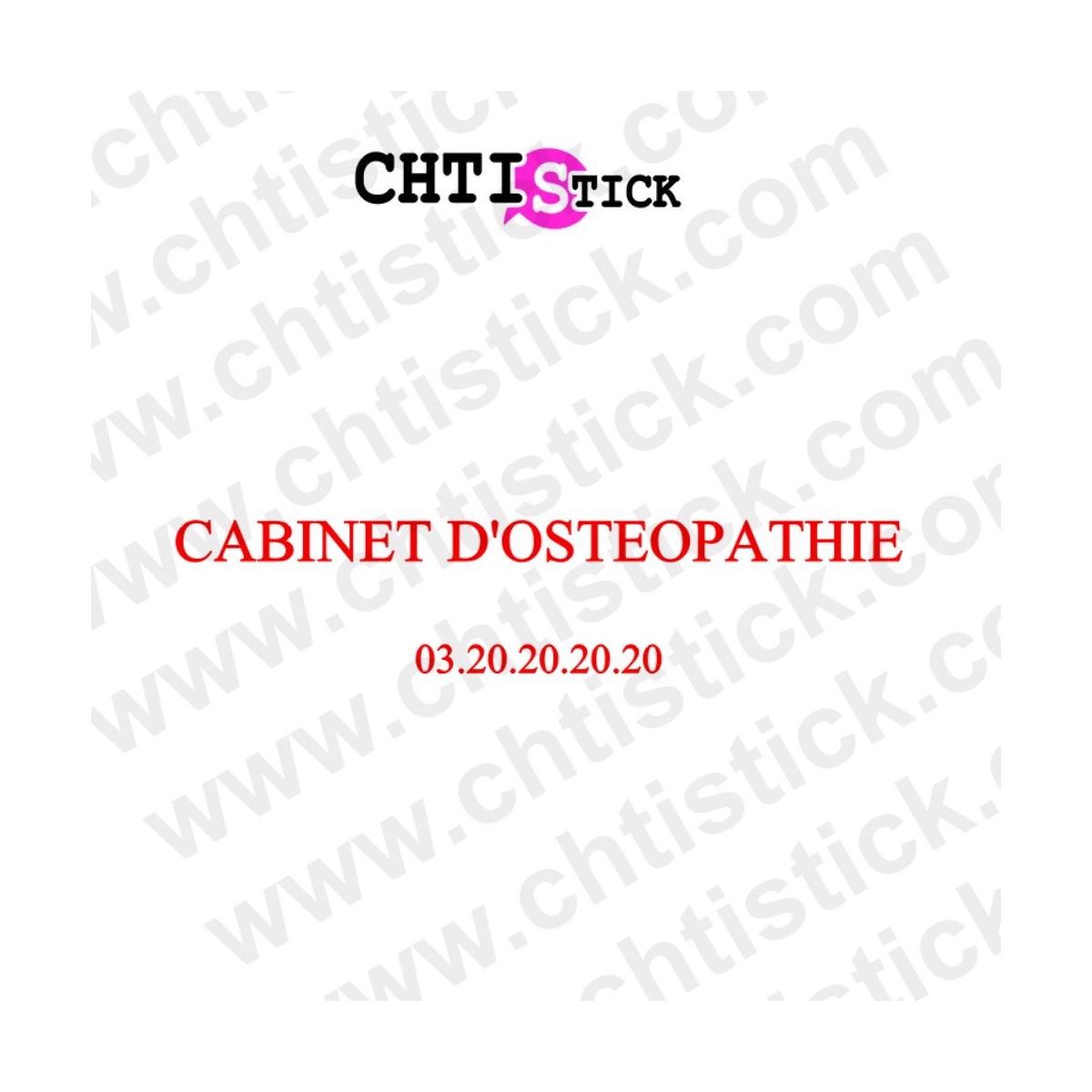 chtistick LETTRAGE ADHESIF CABINET OSTEOPATHE 03