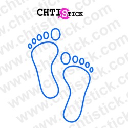 chtistick STICKERS PODOLOGUE CREUSE