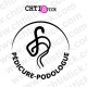 chtistick LOGO PEDICURE PODOLOGUE 