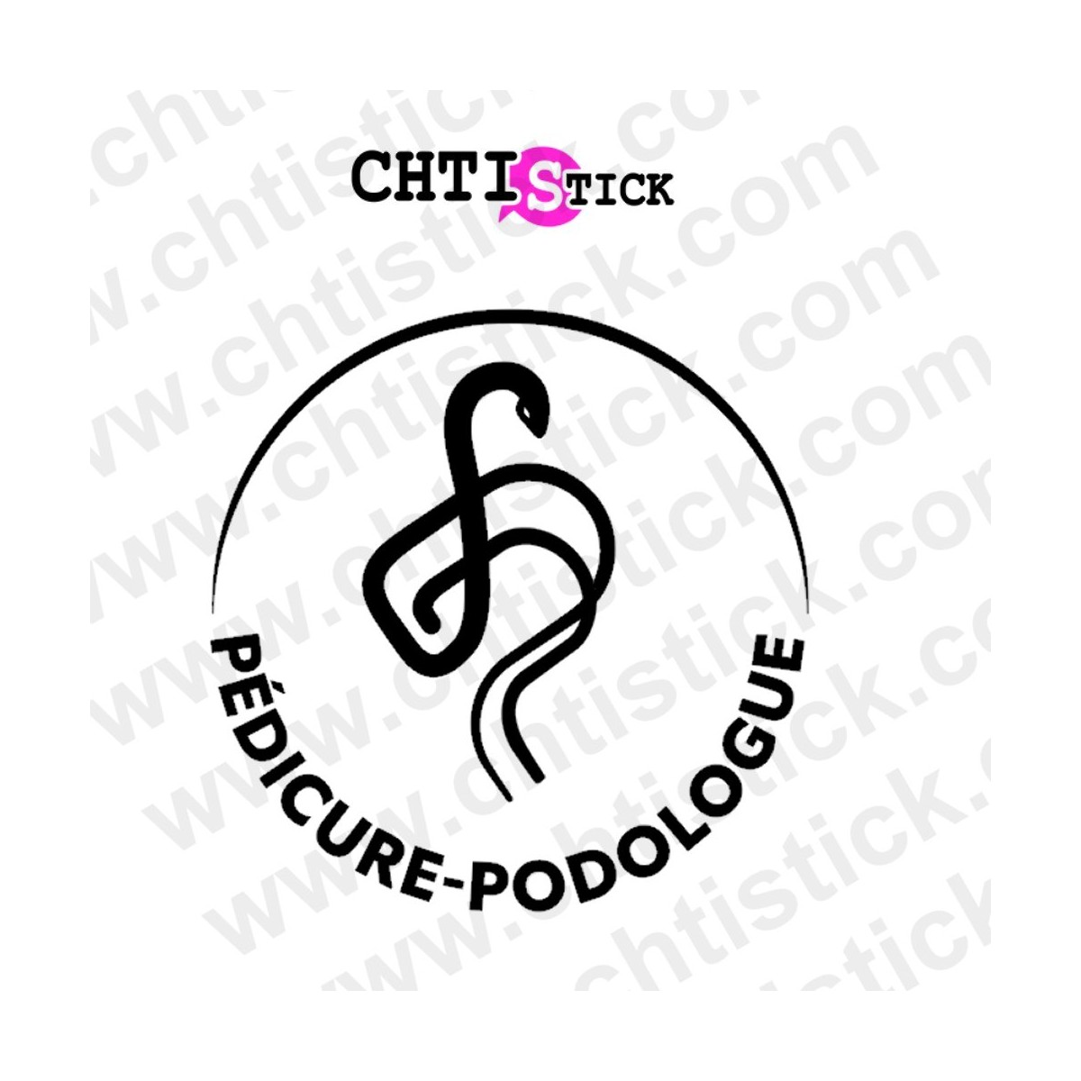 chtistick LOGO PEDICURE PODOLOGUE 
