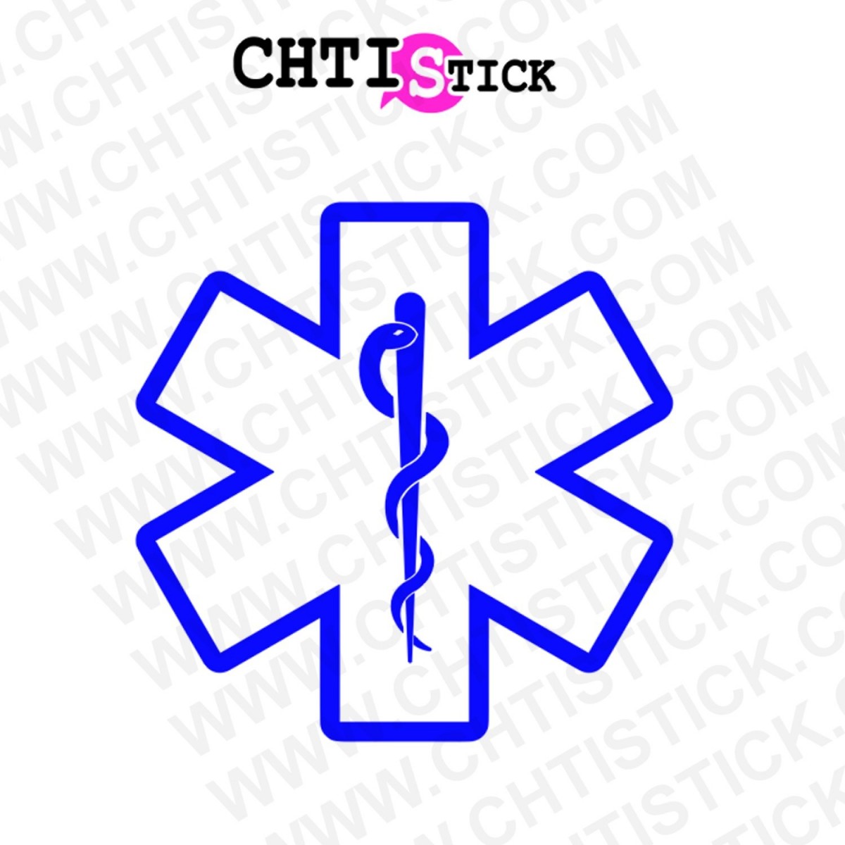 chtistick Chtistick CROIX DE VIE ADHESIVE