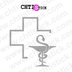 chtistick Caducée Pharmacie dépoli