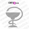 chtistick Chtistick Autocollant Caducée Dépoli 