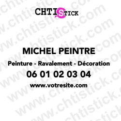 Marquage véhicule Peintre