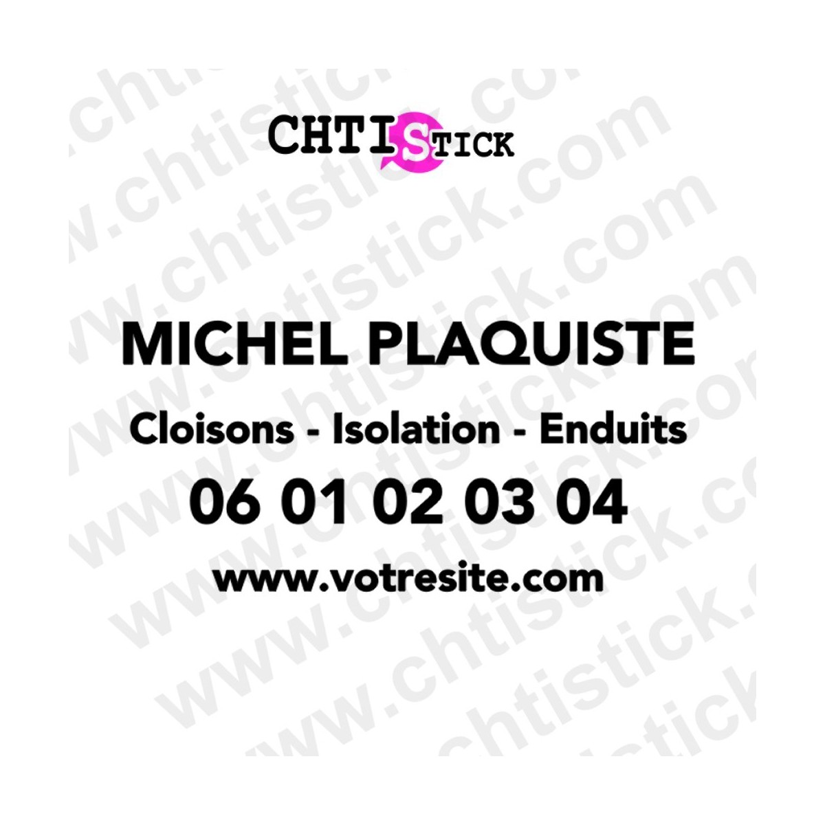 Marquage véhicule Plaquiste