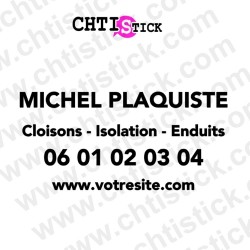 Marquage véhicule Plaquiste