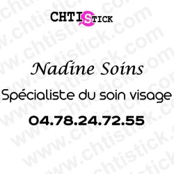 chtistick Marquage vitrine Institut de beauté 