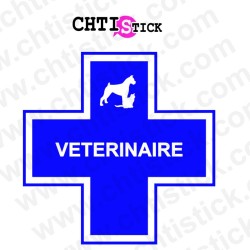 chtistick AUTOCOLLANT VETERINAIRE