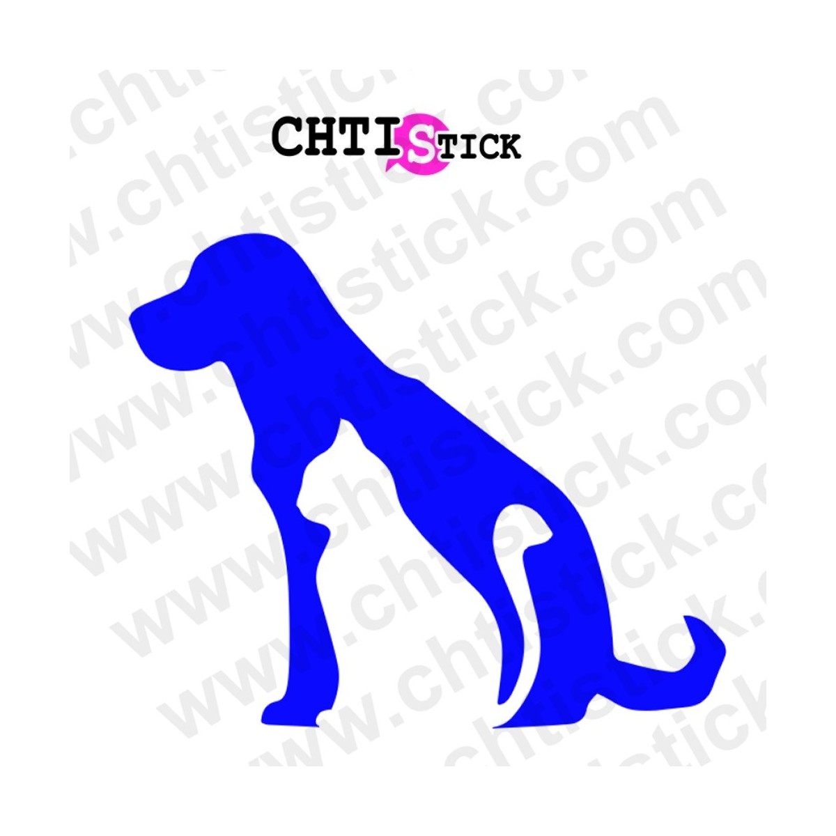 chtistick Autocollant vitrine vétérinaire