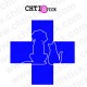 chtistick STICKER VETERINAIRE SILHOUETTES