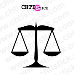 chtistick AUTOCOLLANT AVOCAT BALANCE