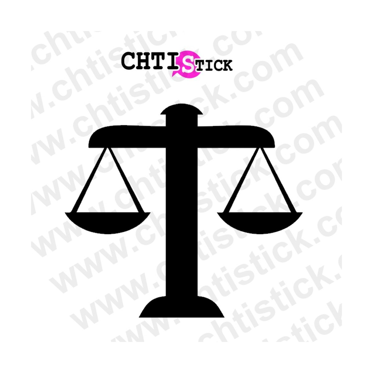 chtistick AUTOCOLLANT AVOCAT BALANCE