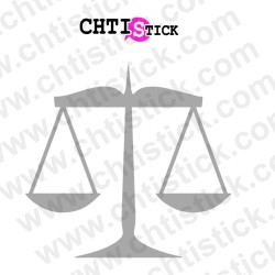 chtistick STICKERS AVOCAT BALANCE DEPOLI 2