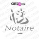 chtistick STICKER LOGO NOTAIRE DEPOLI