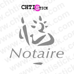 chtistick STICKER LOGO NOTAIRE DEPOLI