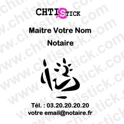 chtistick AUTOCOLLANT_ENSEIGNE_NOTAIRE