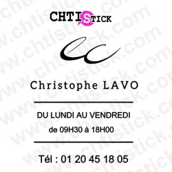 chtistick Horaires expert comptable