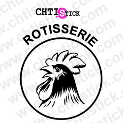 chtistick STICKERS ROTISSERIE