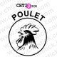 chtistick STICKERS ROTISSERIE VOLAILLE