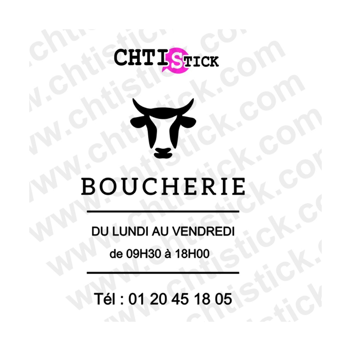 chtistick Horaires pour Boucherie