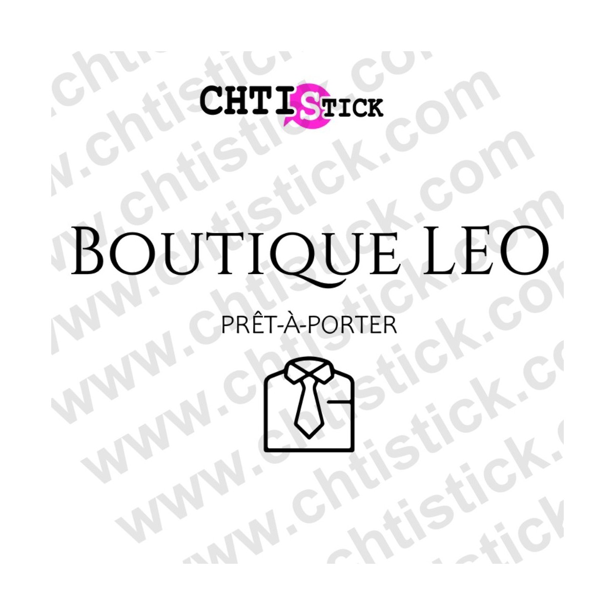 chtistick Autocollant PRÊT-À-PORTER homme