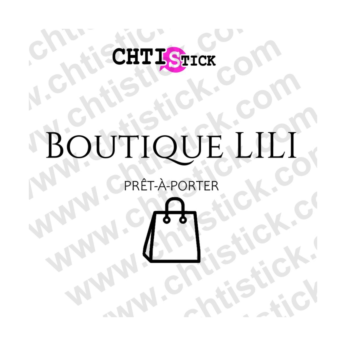 chtistick Autocollant PRÊT-À-PORTER Femme