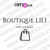 chtistick Autocollant PRÊT-À-PORTER Femme