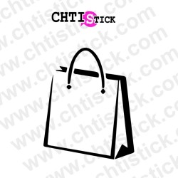 chtistick STICKERS SAC SHOPPING