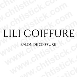 chtistick Autocollant SALON DE COIFFURE