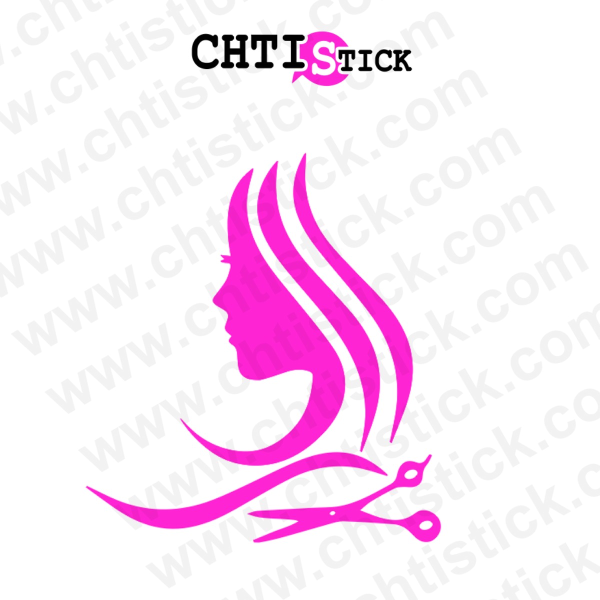 chtistick STICKER COUPE COIFFURE