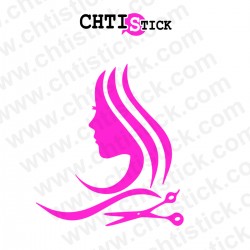 chtistick STICKER COUPE COIFFURE