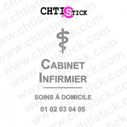 chtistick cabinet infirmier