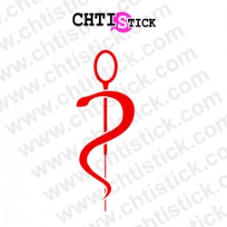 chtistick caducée kinesitherapeute