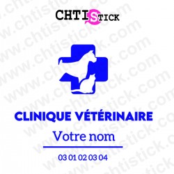 chtistick stickers clinique vétérinaire