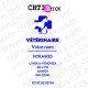 chtistick stickers vétérinaire horaires