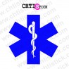 chtistick flocage ambulance