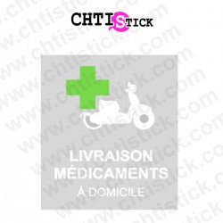 Autocollant médicaments domicile
