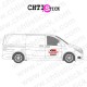 chtistick Marquage vehicule 60 x 40 