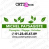 Marquage utilitaire paysagiste