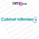 chtistick Lettrage cabinet infirmier