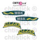 Kit Stickers MBK 51 CLUB Vert