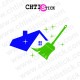 CHTISTICK Logo société de nettoyage