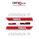 STICKERS YAMAHA 125 TY 1975