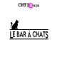 chtistick Autocollant bar à chats
