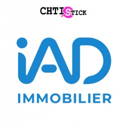 Logo IAD Immobilier Adhésif