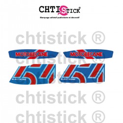 kit stickers complet motobecane mbk 51 J