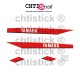 chtistick STICKERS YAMAHA 125 DTMX 80 BR