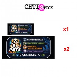 Marquage véhicule PETS