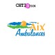Autocollant ambulance Aix 