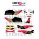 Kit Stickers MBK 51 MAGNUM RACING MR1 YELLOW